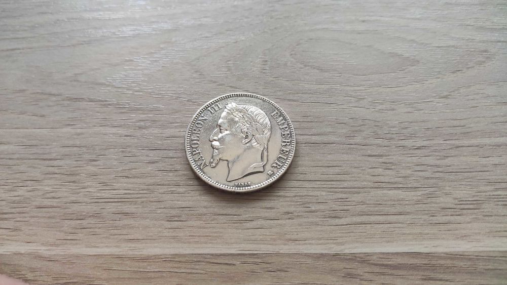 5 francs 1868 