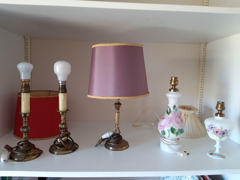 Pieds de lampes des Ann&eacute;es 1960 1970 Décoration
