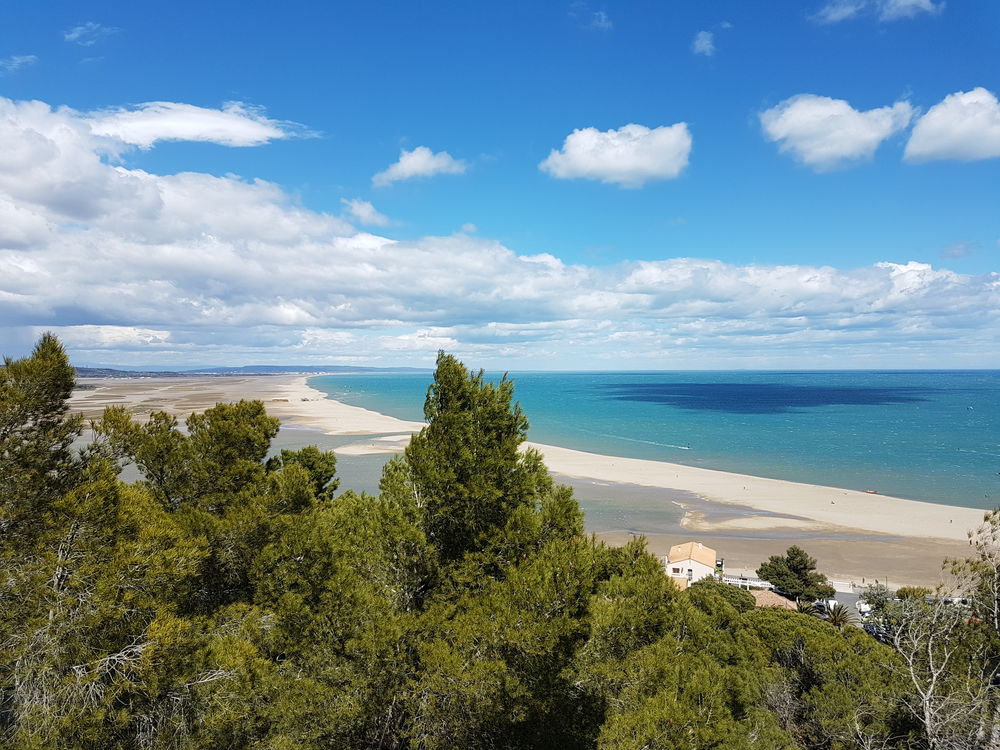 Location Appartement La Franqui,appartement T2 face  la mer Leucate