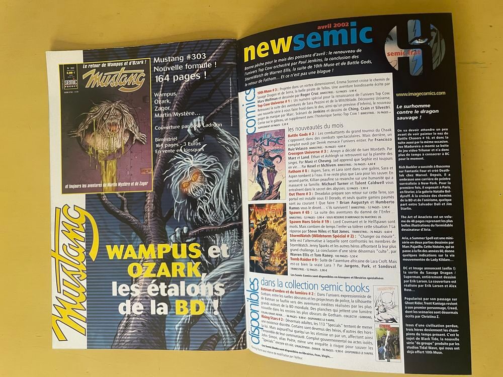 BD MANGA 10th MUSE N&deg;03 Semic Comics Livres et BD