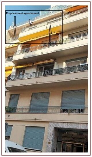  Appartement à louer 3 pièces 84 m² Nice