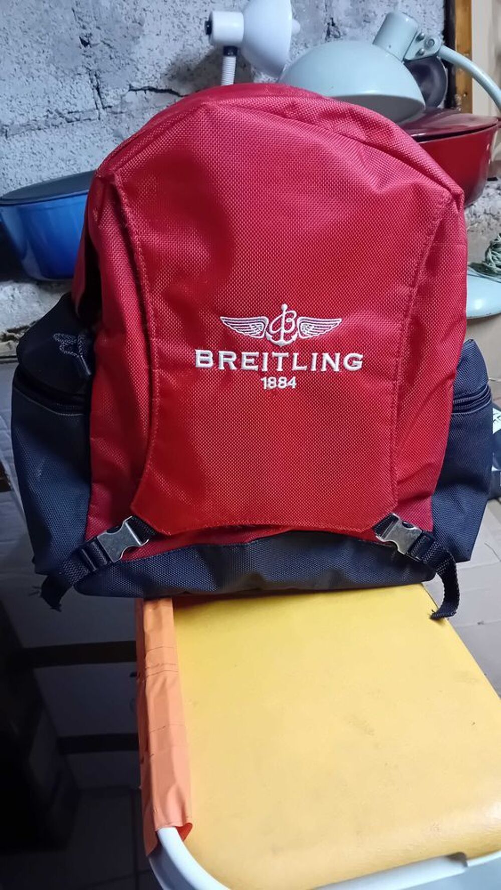 Breitling 1884 sac a dos rouge tbe 