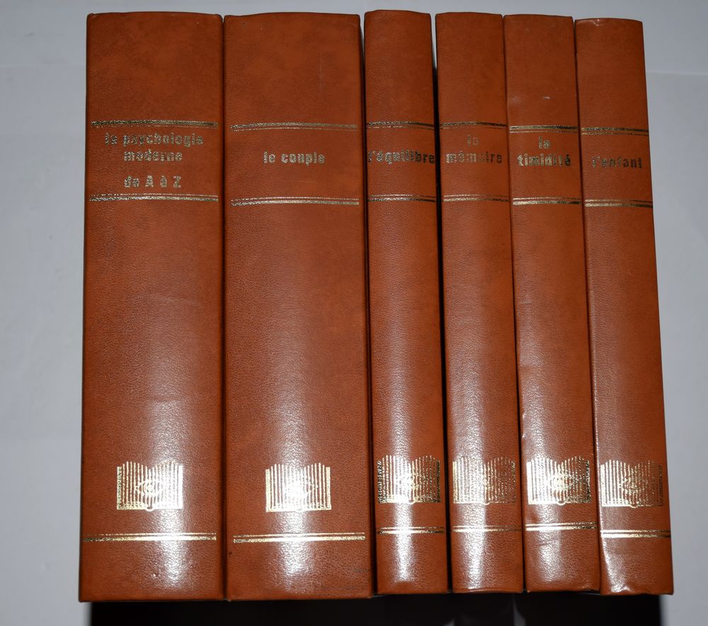 Psychologie 1968 - Le couple - l' Enfant - La timidit&eacute; - 6 T Livres et BD