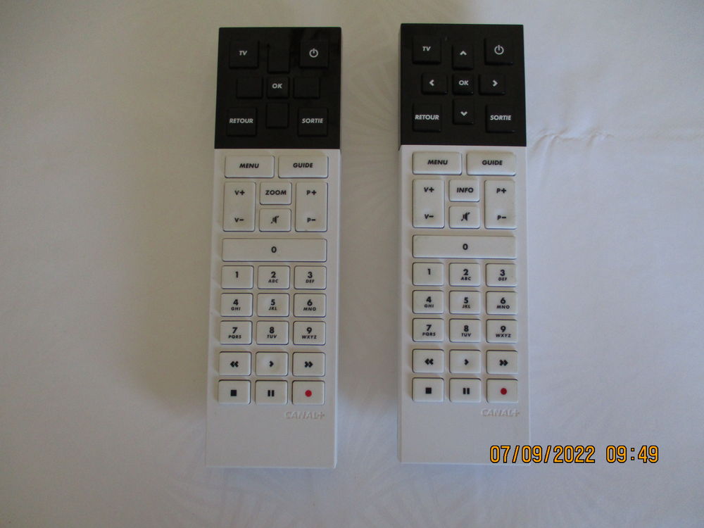 T&eacute;l&eacute;commande canal plus Bricolage