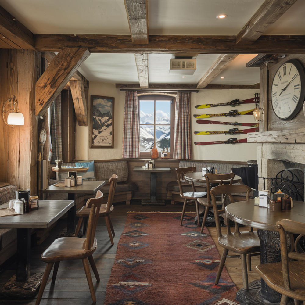   Restaurant - Station de ski - Isre 