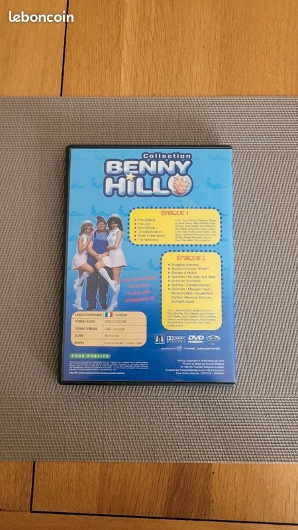 Dvd Benny Hill DVD et blu-ray