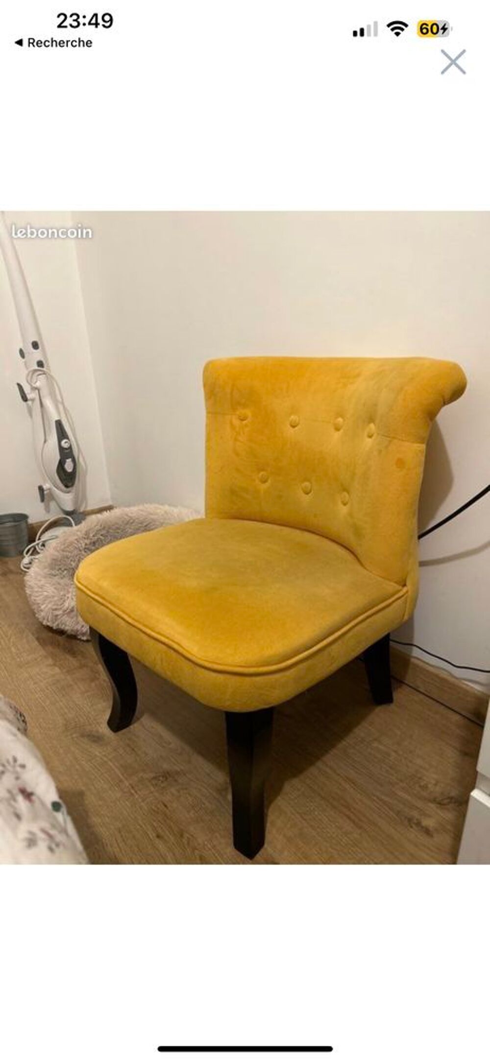 Achetez fauteuil jaune occasion, annonce vente à Lyon (69) WB171309223