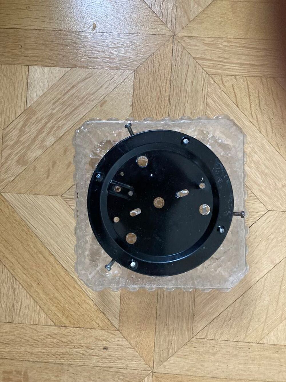 Luminaire Carr&eacute; Bricolage