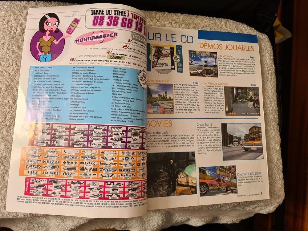 Dreamcast Le Magazine Officiel Sega. Rare Collector Livres et BD