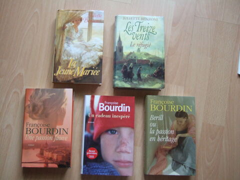 Romans J. BENZONI et F. BOURDIN 3 Triel-sur-Seine (78)