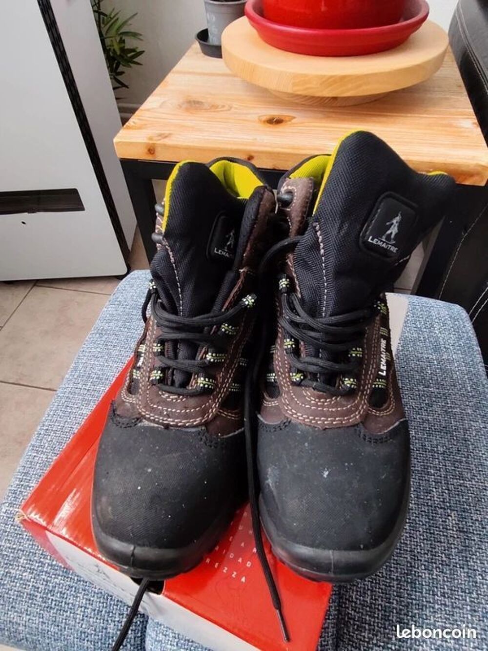 Chaussures de s&eacute;curit&eacute; montantes Danube S3 Lemaitre pointure Chaussures