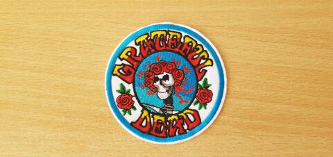 écusson patch brodé gratefull dead groupe rock 70 woodstock 4 Carnon Plage (34)