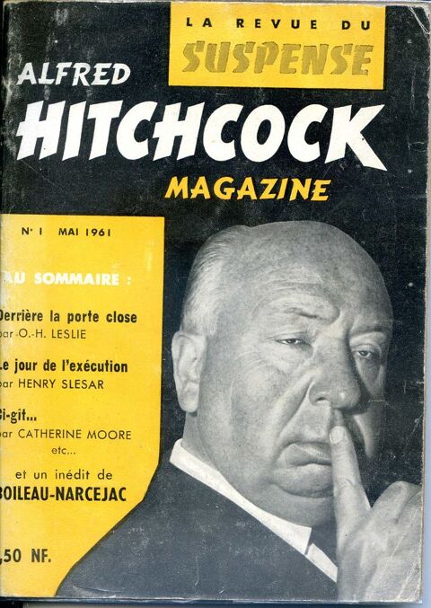 ALFRED HITCHCOCK magazine N� 1 4 Rennes (35)