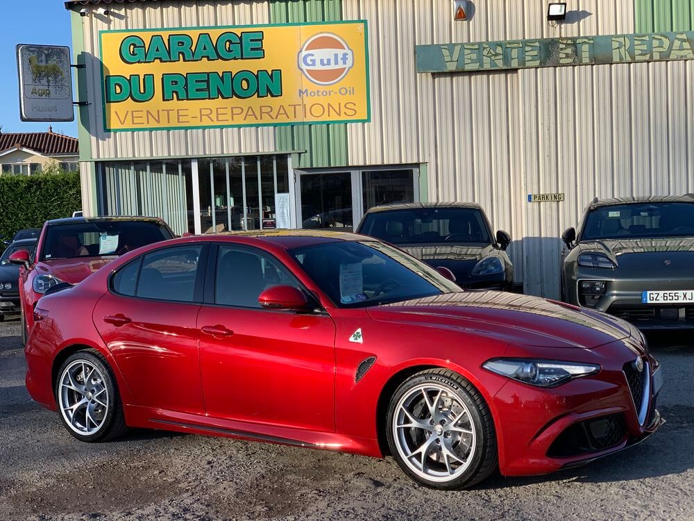 Giulia 2.9 V6 510 ch AT8 Quadrifoglio 2017 occasion 01240 Marlieux