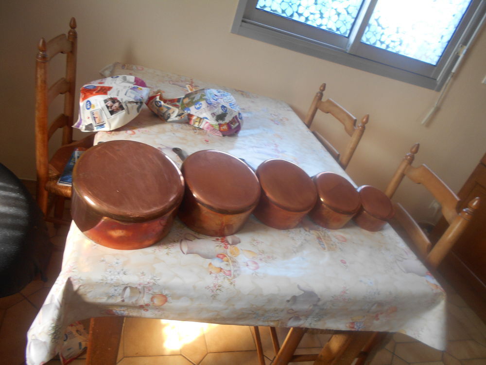 casseroles cuivre Décoration