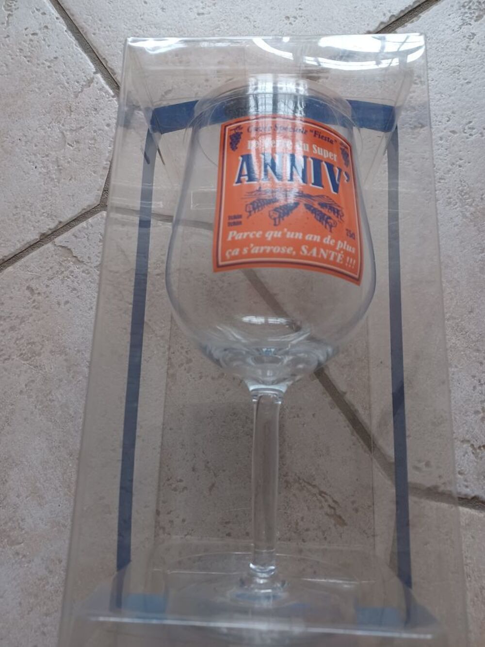 verre anniversaire neuf Décoration