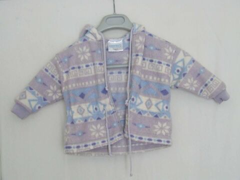 Veste polaire � capuche, PICK OUIC, T. 12�mois (74�cm) 1 Bagnolet (93)