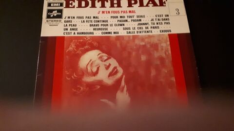 DISQUES VINYLES  Edith PIAF  25 Versailles (78)