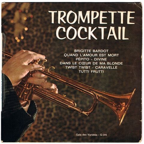 TROMPETTE COCKTAIL - 33t EP - BRIGITTE BARDOT - PEPITO  + 6 3 Tourcoing (59)