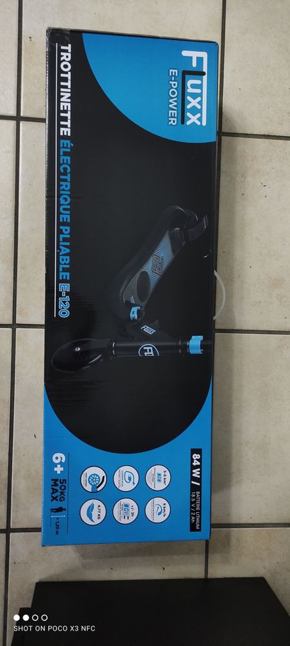  Trottinette Electrique - E-120 Fluxx - A partir de 6 ans Jeux / jouets