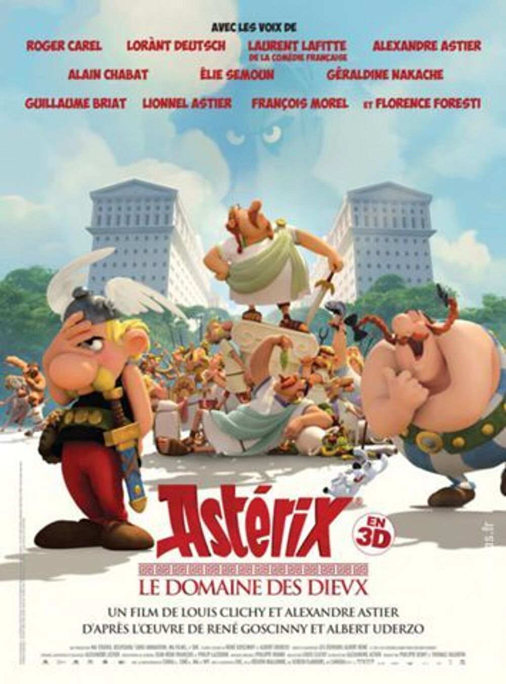 ASTERIX le Domaine des Dieux Affiche de Cin&eacute;ma GF 