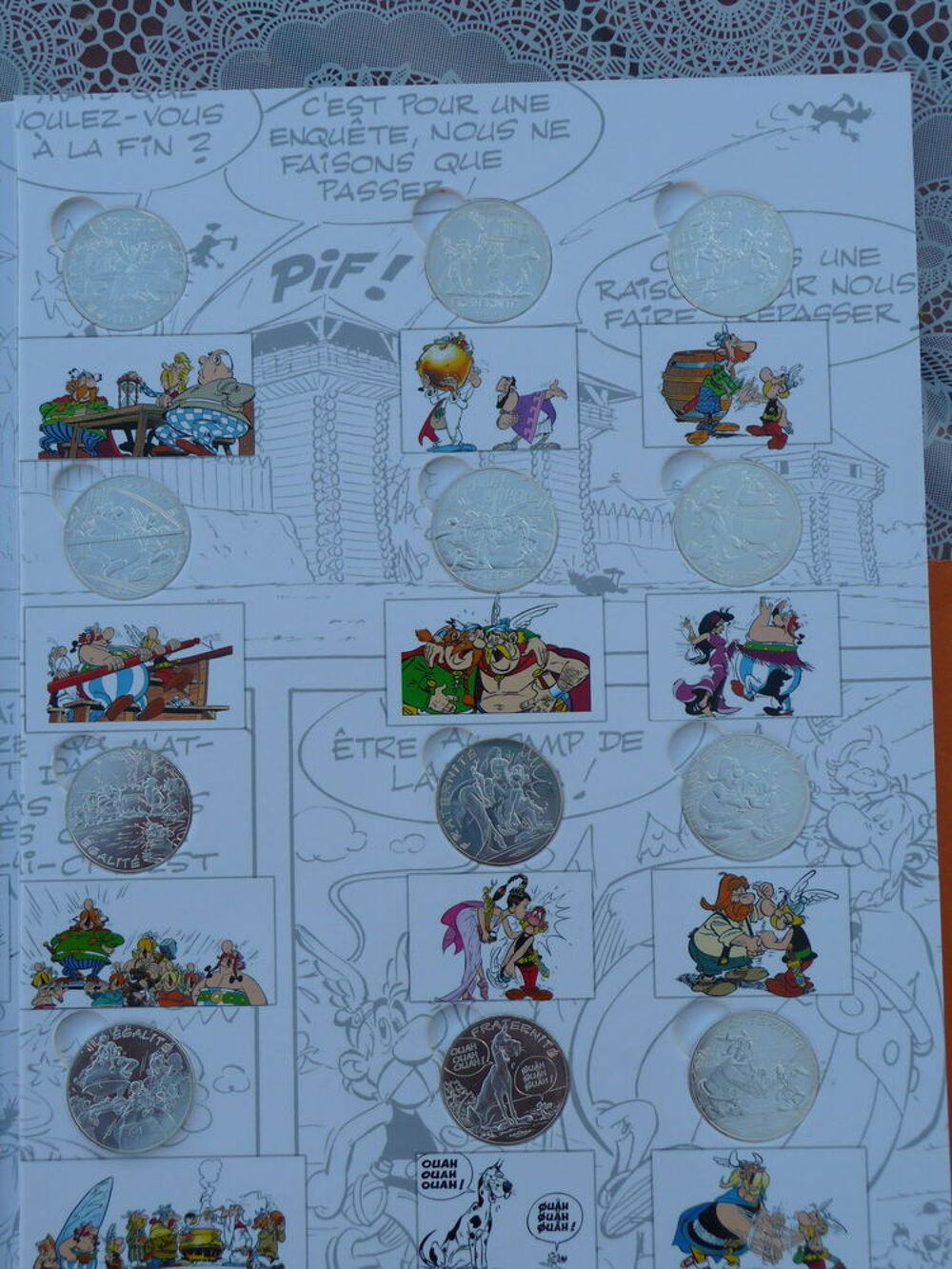  10 euros d'asterix de la monnaie de Paris 