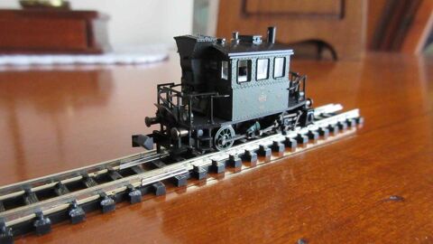 Locomotive  vapeur Minitrix N 12017 / ch N 1/160 pour la m 125 Le Fenouiller (85)