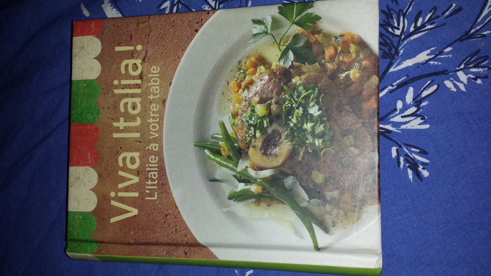 LIVRE DE CUISINE
VIVA ITALIA !
L'ITALIE A VOTRE TABLE Livres et BD