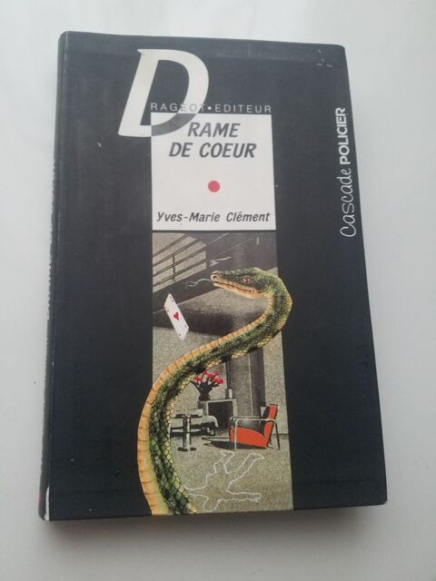 Livre  Drame de coeur  au format relié de Yves-Marie Clément 2 La Chapelle-Saint-Luc (10)