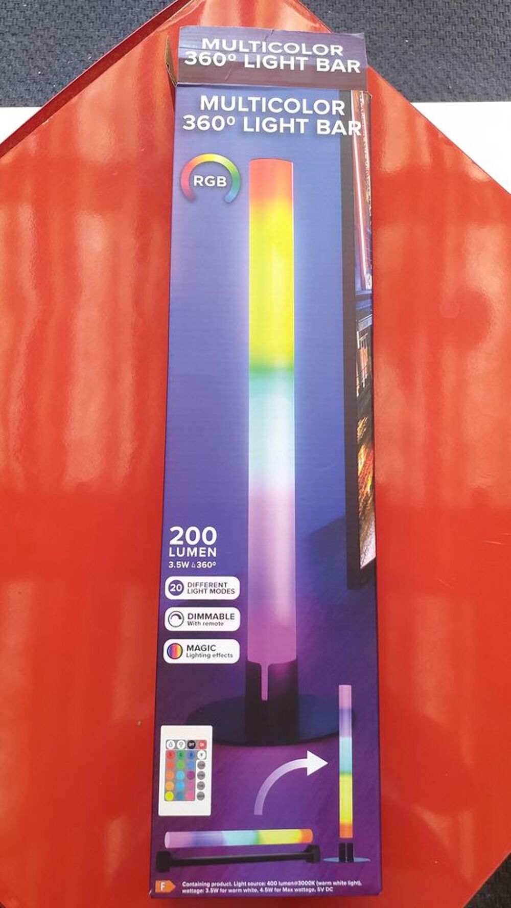 Lampe veilleuse d&eacute;corative avec 20 modes d &eacute;clairage Décoration
