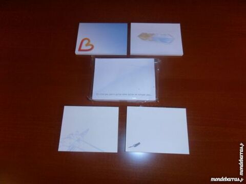 Ensemble de 6 post-it (38) 5 Tours (37)