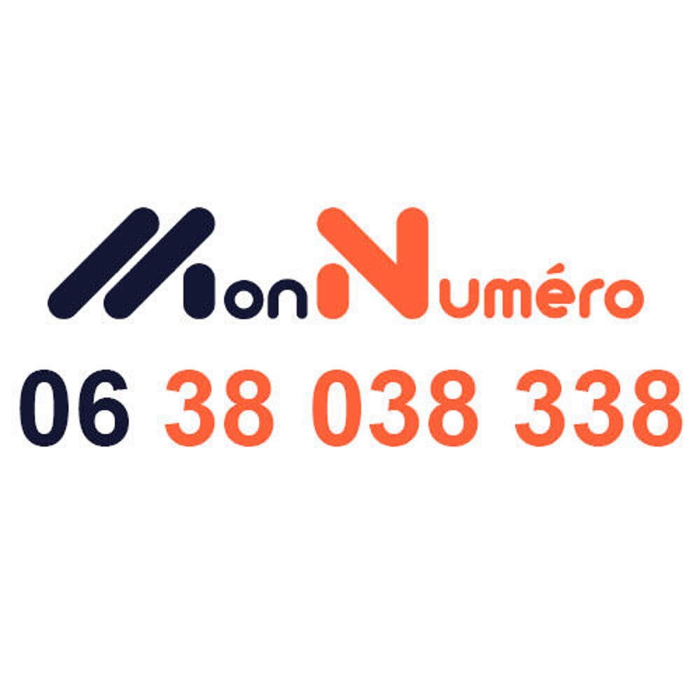 Num&eacute;ro mobile facile &agrave; retenir 06 38 038 338 Téléphones et tablettes