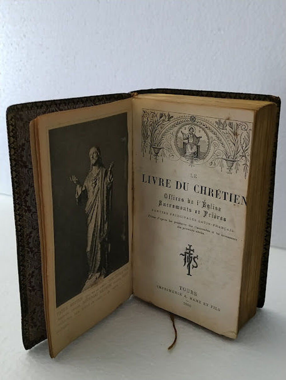 LIVRE du CHRETIEN 1896 