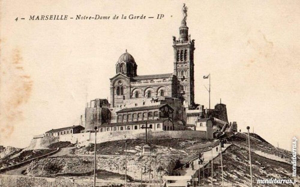 carte postale marseille 1900 