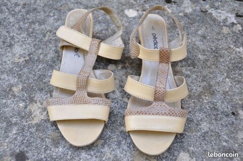 Sandales  talon en cuir PEDICONFORT - P39 16 Antony (92)