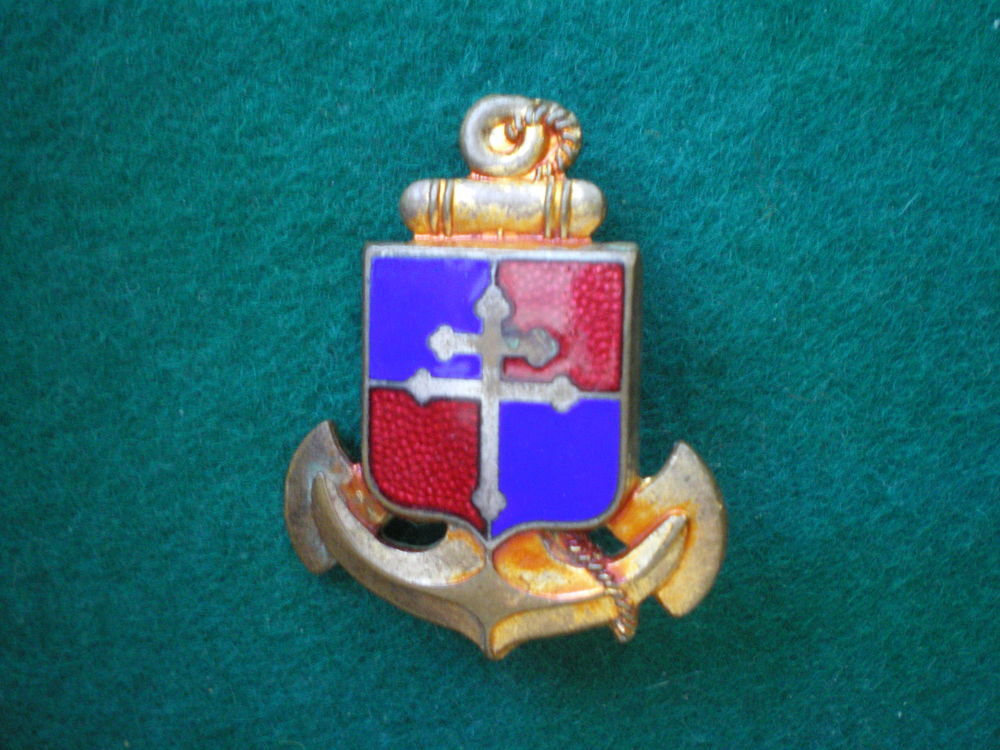 Insigne colonial de la 9&deg; DIC. Division Infanterie Coloniale 