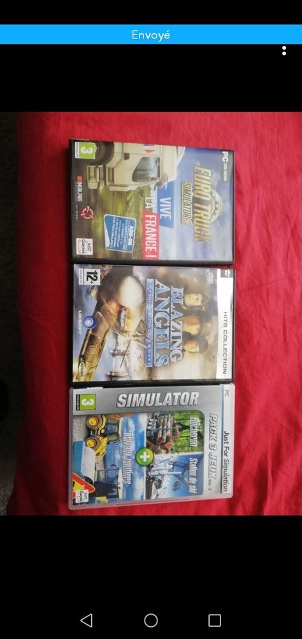 Jeux pc et accessoires Consoles et jeux vidéos