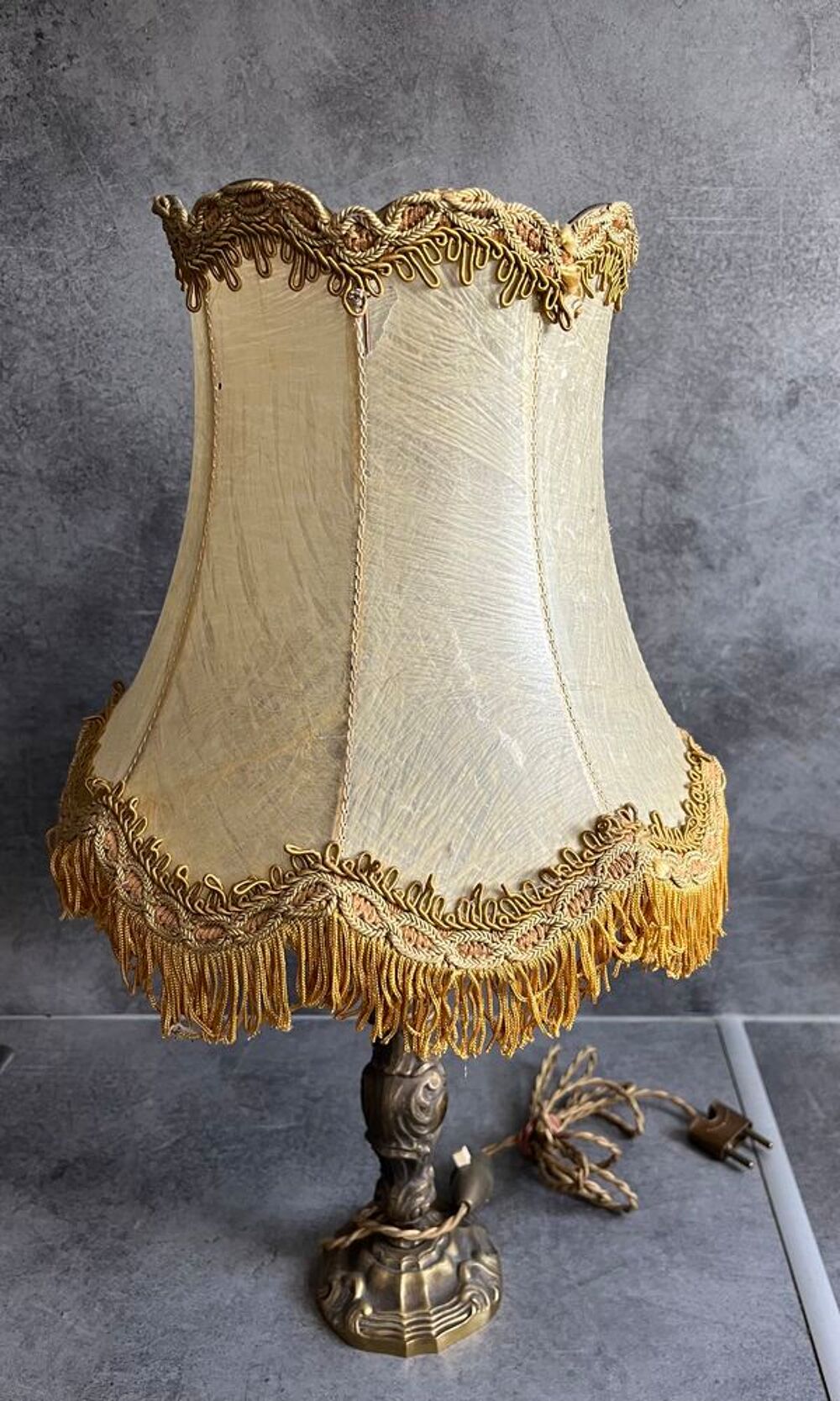 LAMPE DE CHEVET vintage ann&eacute;es 1970 Décoration