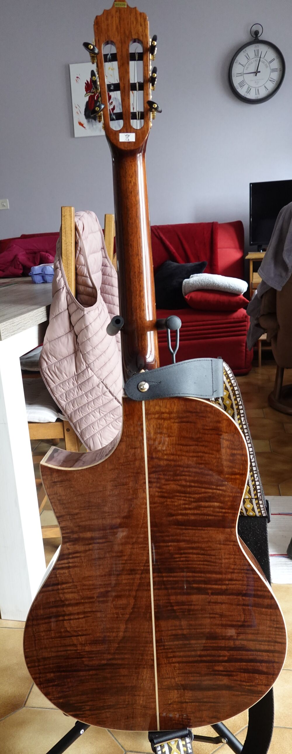 Guitare &eacute;lectro acoustique cordes nylon Instruments de musique