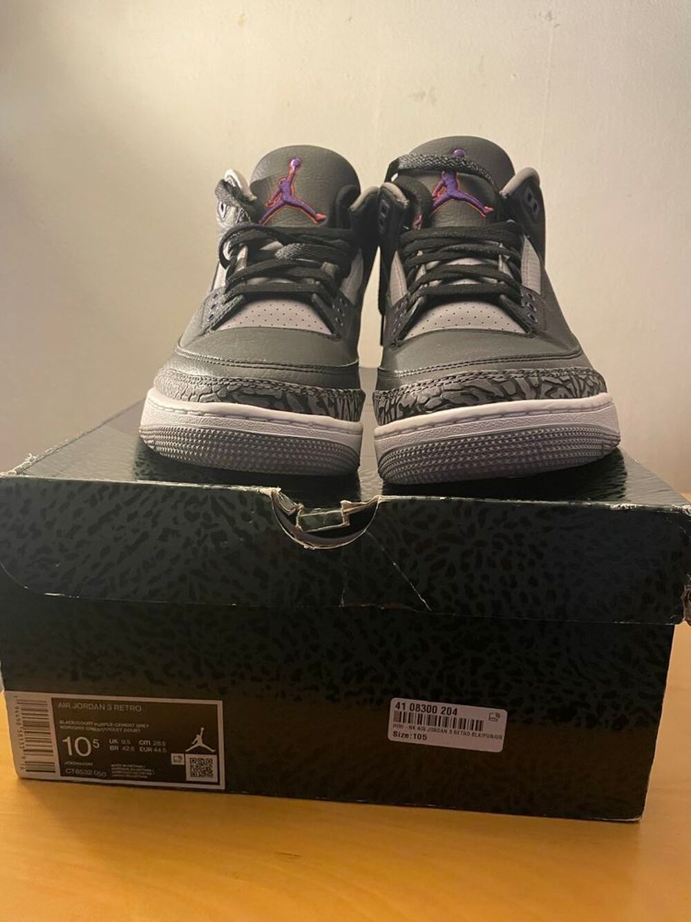 Air Jordan 3 pointure 44,5 Chaussures