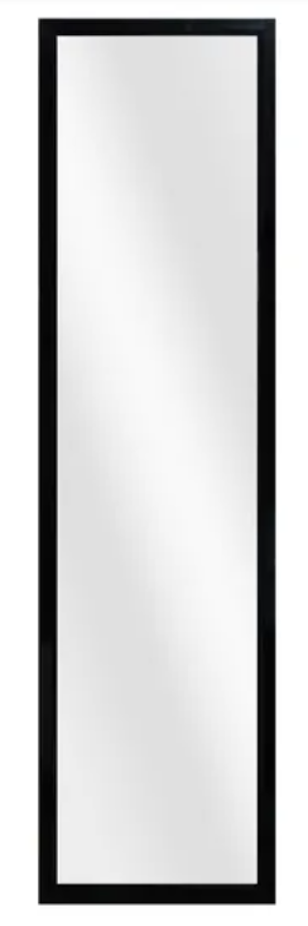 Lot de 4 Miroirs rectangulaires noirs, l.30 x H.120 cm Décoration