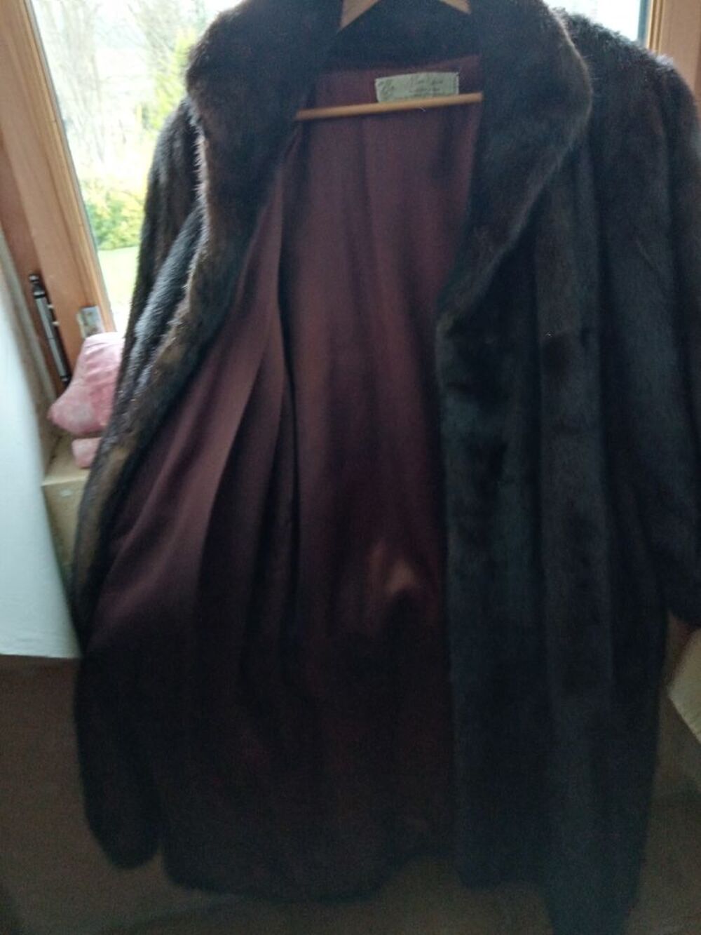 Vison manteau, certificat a l'appui Vêtements