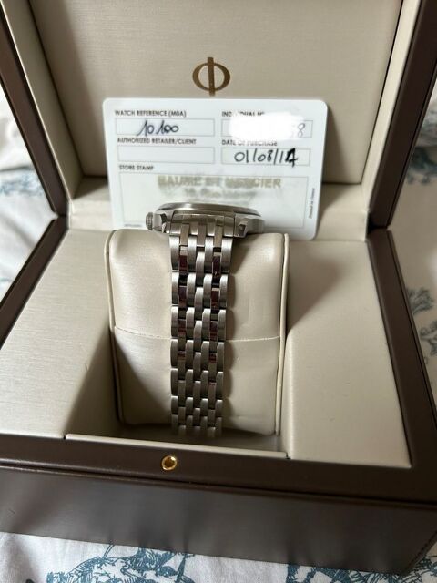 Montre homme Beaume & Mercier Clifton 1700 Boulogne-Billancourt (92)