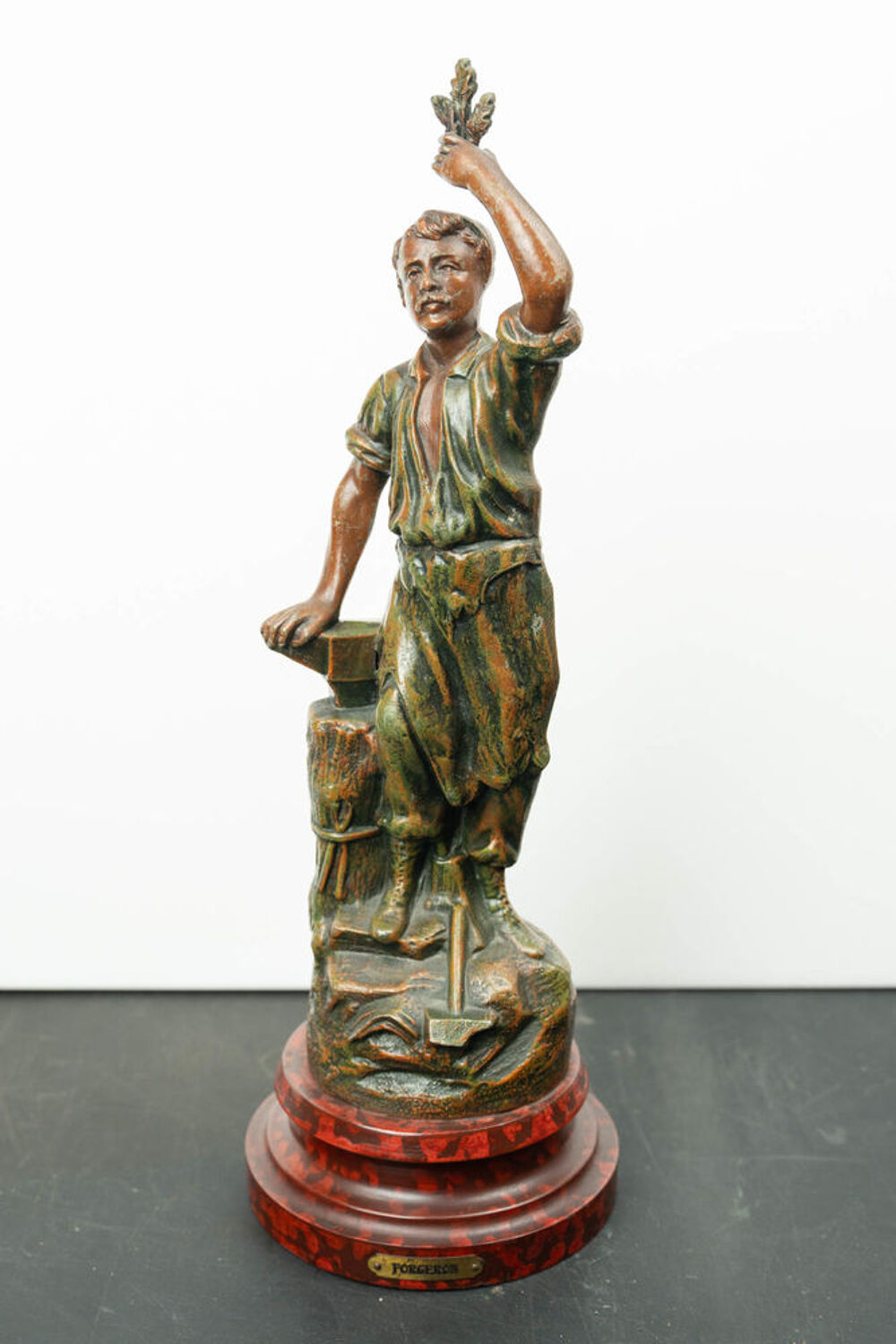 Statuette FORGERON Dcoration