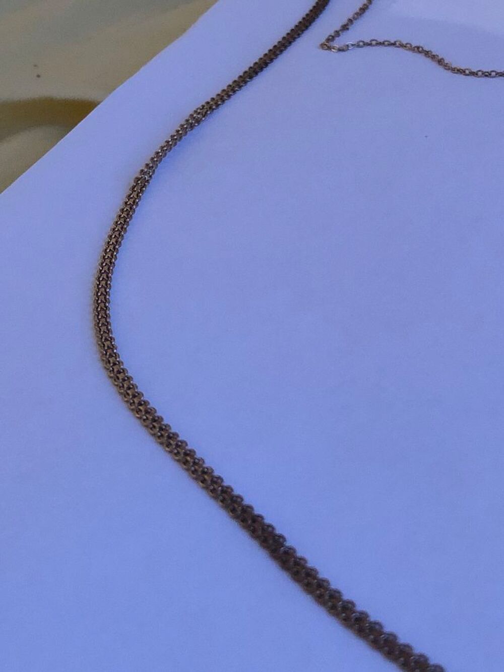2 cha&icirc;nes en or 18 carats &agrave; l'unit&eacute; ou en lot Bijoux et montres