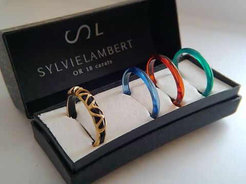 Bague - 18 carats Or jaune, R�sine 0 Moul�zan (30)