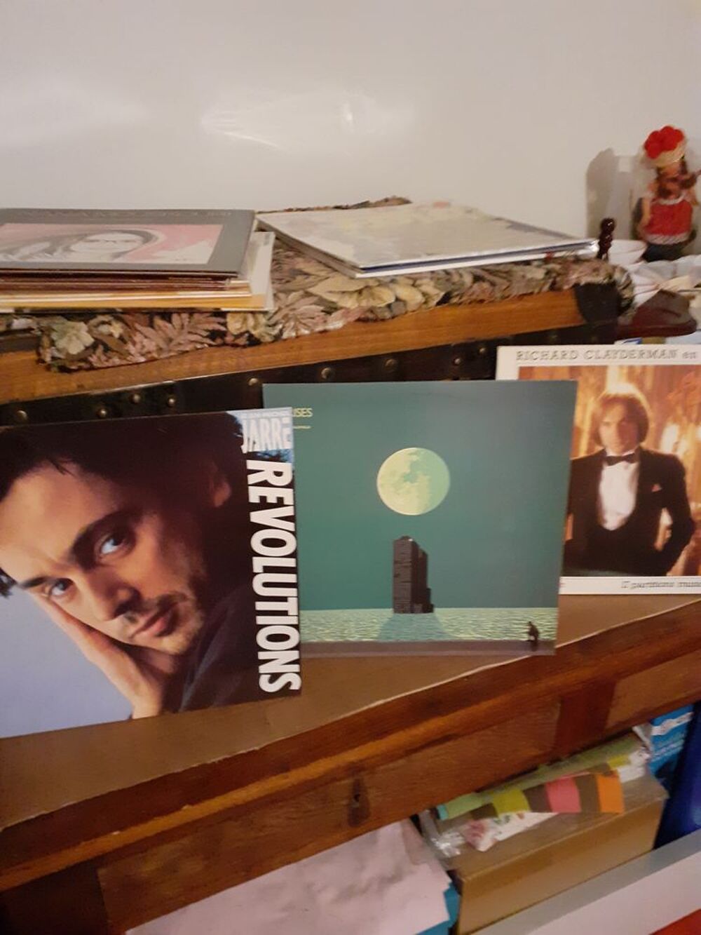 Lot 50 Disques Vinyles 33Tours et 45 Tours +30 CD CD et vinyles