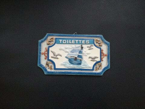 Plaque de porte WC 5 Barentin (76)