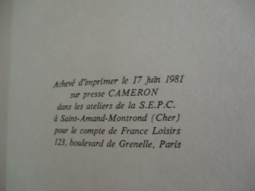 NOSTRADAMUS PROPHETIES DE1555 A 2000 Livres et BD