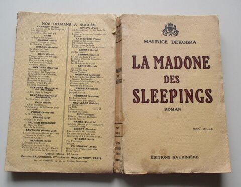 LIVRE ANCIEN DE 1925 LA MADONE DES SLEEPINGS 6 Saint-Andr�-les-Vergers (10)